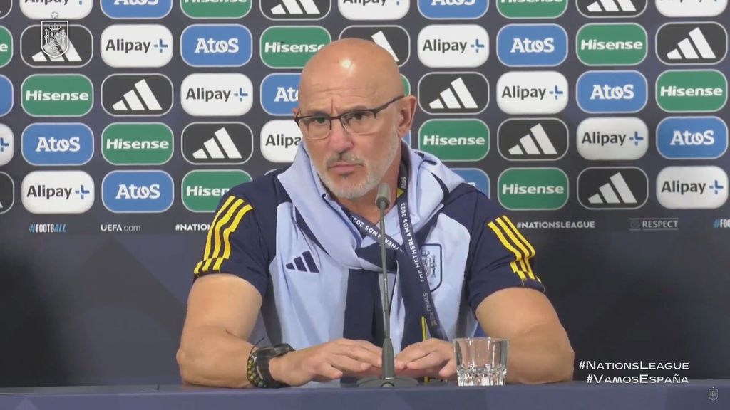 (Mediaset) De la Fuente y su desafortunada falta de autocrítica tras la derrota ante Escocia: "Sólo soy positivo"