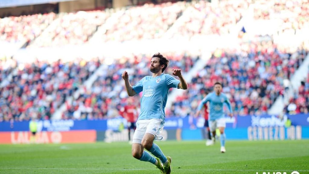 Osasuna 0-2 Celta: Gol de De la Torre