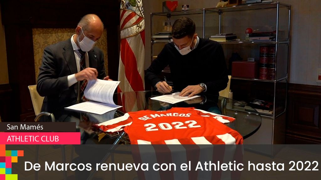 De Marcos renueva con el Athletic hasta 2022