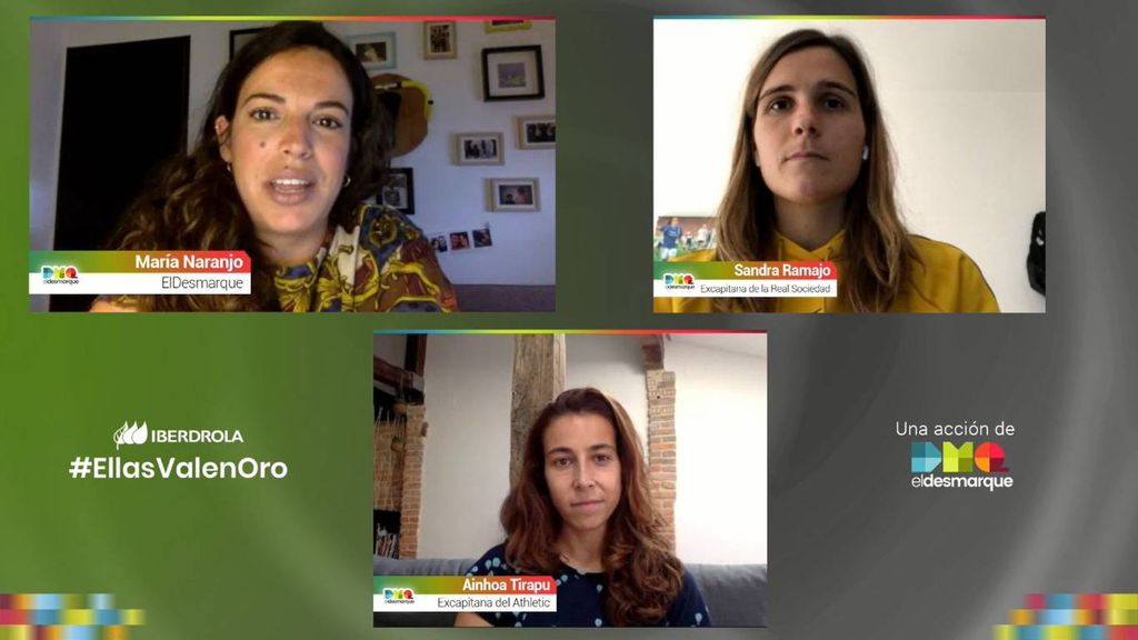 Debate Iberdrola Ainhoa Tirapu y Sandra Ramajo