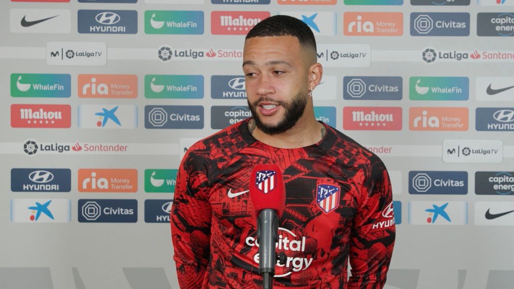 Memphis, sobre Simeone: "Queríamos regalarle lo mejor en un día muy especial"