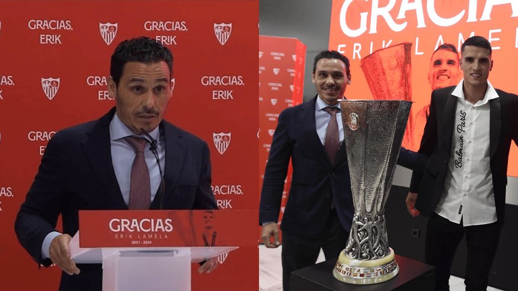 Del Nido Carrasco y su discurso en la despedida de Lamela