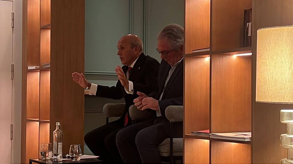 José María del Nido Benavente, en el Club Talento de Sevilla