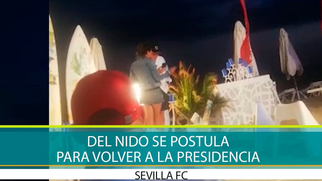 Del Nido pillado en Chipiona hablando del Sevilla FC