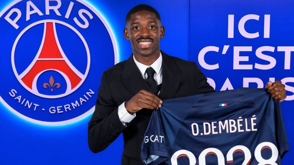 Oficial: Dembélé, nuevo jugador del PSG