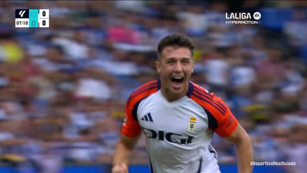 Deportivo 0-1 Real Oviedo: Resumen del partido