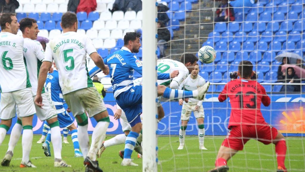 Deportivo 1-3 Elche: Resumen del partido