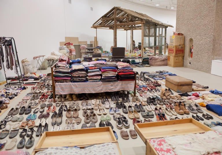 Detalle de la exposición Waste Not