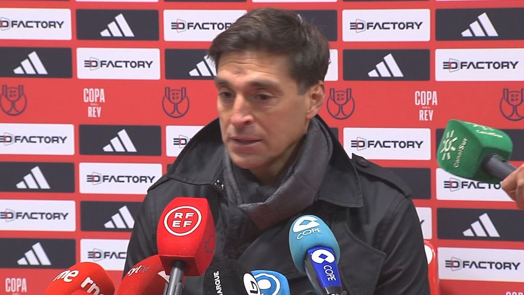Diego Alonso, contento tras la victoria en Copa del Rey