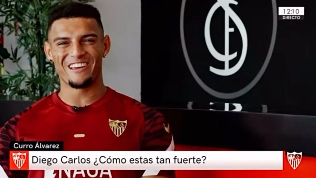 Diego Carlos: "Mucha gente me ve muy fuerte y yo no me veo así"