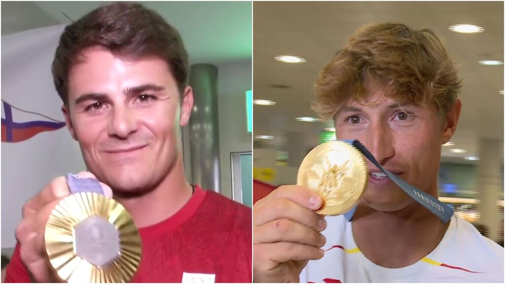 Diego Botín y Florian Trittel ya están en España con sus medallas de oro