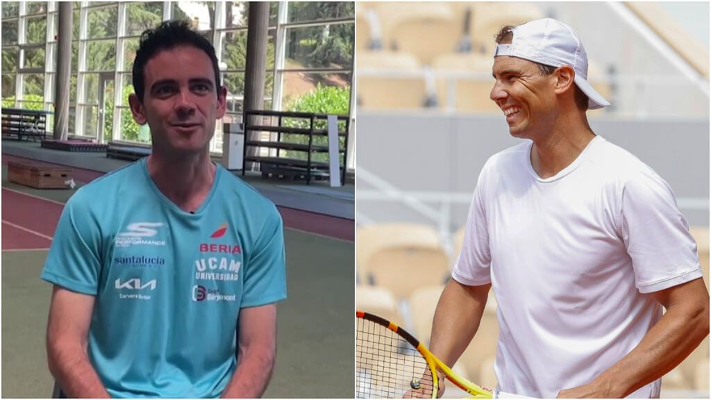 Diego García Carrera y el deseo de conocer a Rafa Nadal en los JJOO