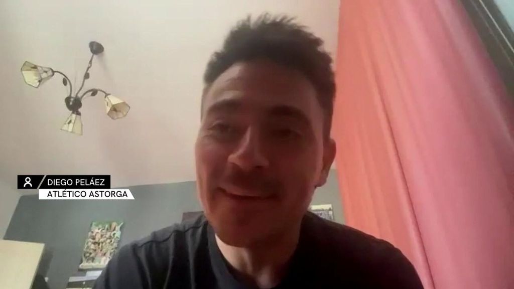 Diego Peláez, jugador del Astorga, y la promesa si gana al Sevilla: "Haré el Camino de Santiago"