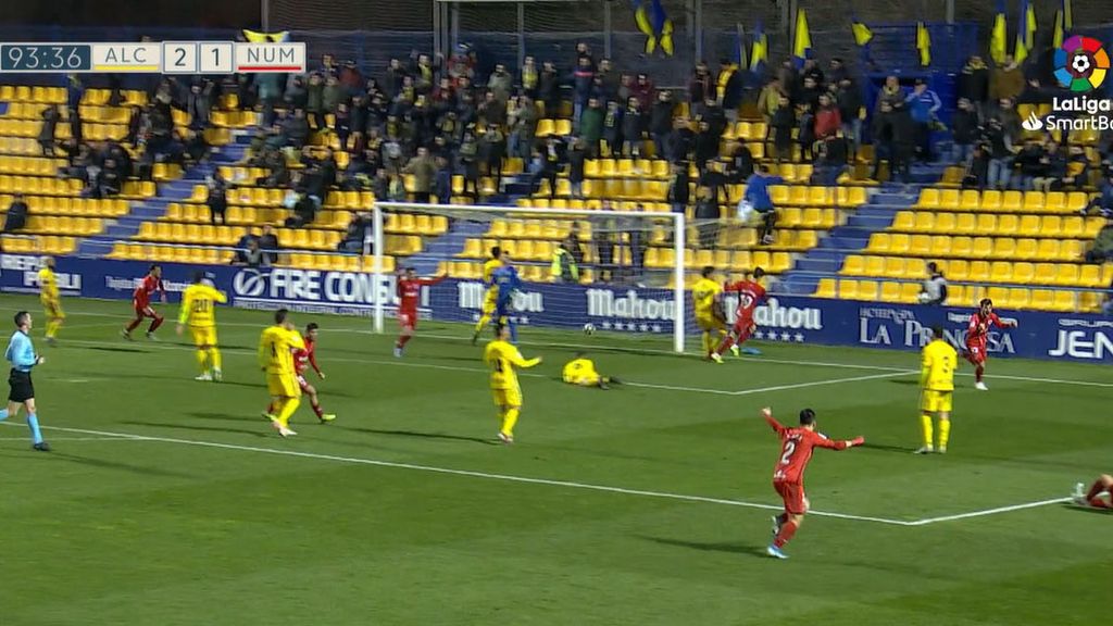 Alcorcón 2-2 Numancia: Resumen (Jornada 23)