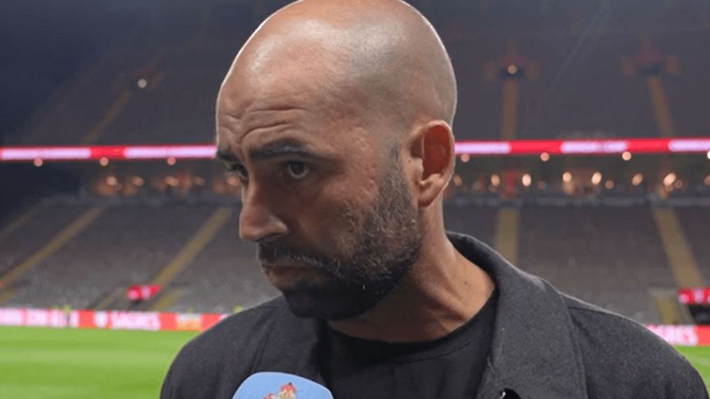 Claudio Giráldez, tras el Sporting de Braga - Celta de Vigo