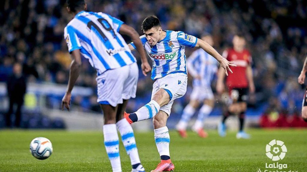 Real Sociedad - Mallorca: Gol 2-0, Fran Gámez p.p (Jornada 21)