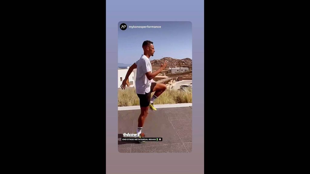 Djibril Sow deja atrás su lesión y se apunta a la pretemporada