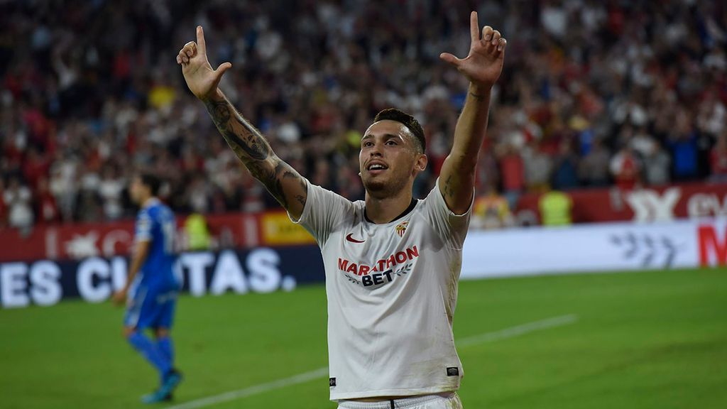 Las mejores jugadas de Lucas Ocampos con el Sevilla durante LaLiga Santander 19/20