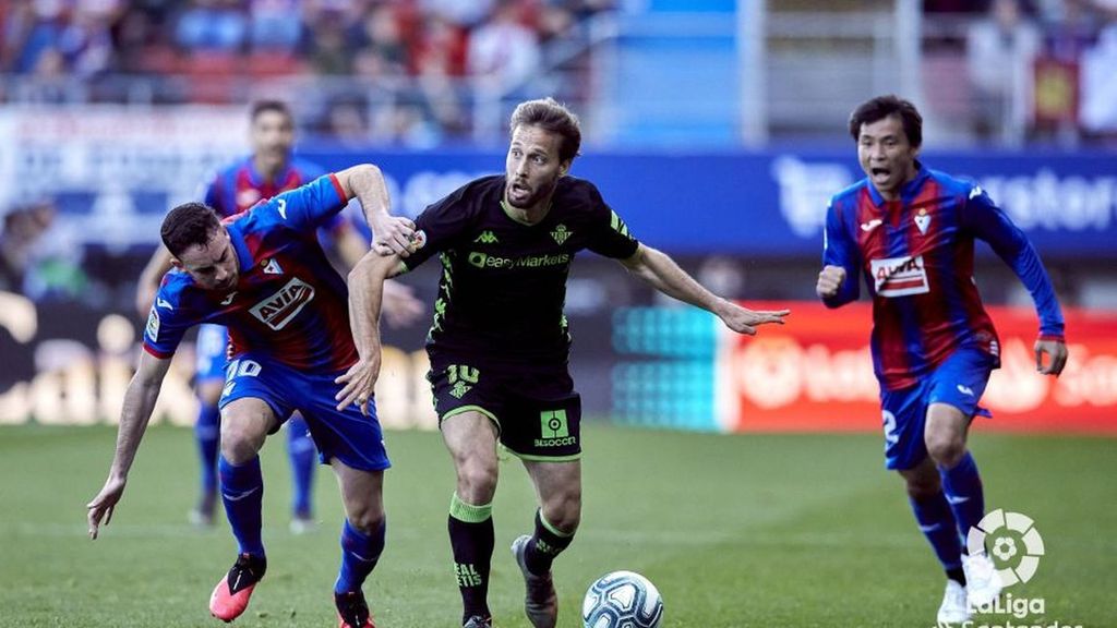 Resumen del Éibar-Betis (1-1)