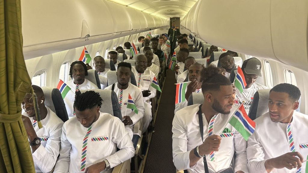 El avión de Gambia roza la tragedia de camino a la Copa África