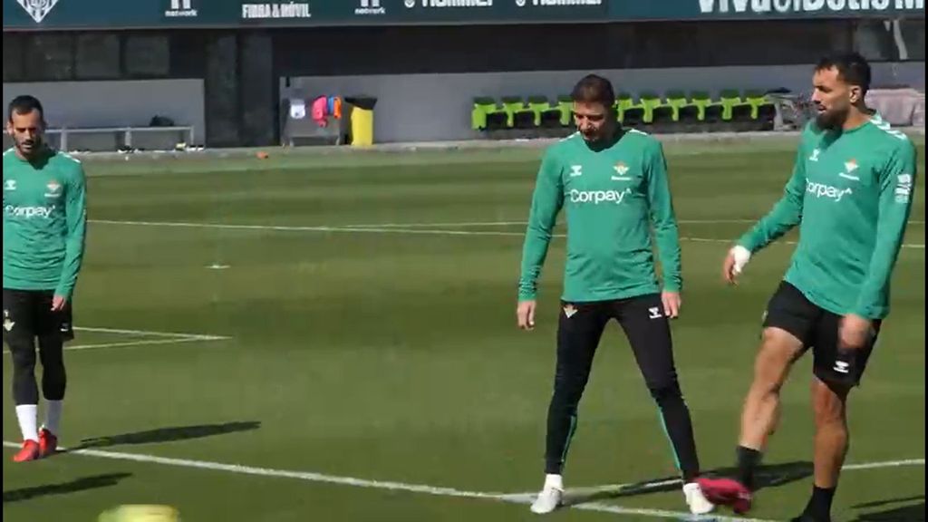 El Betis prepara el partido ante el Real Madrid