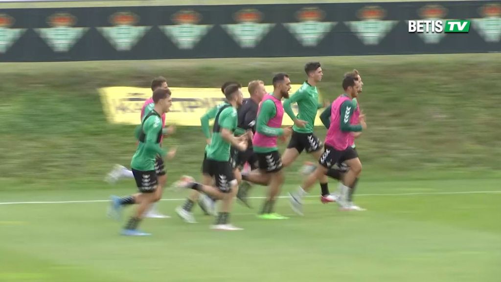 El Betis sigue con la puesta a punto