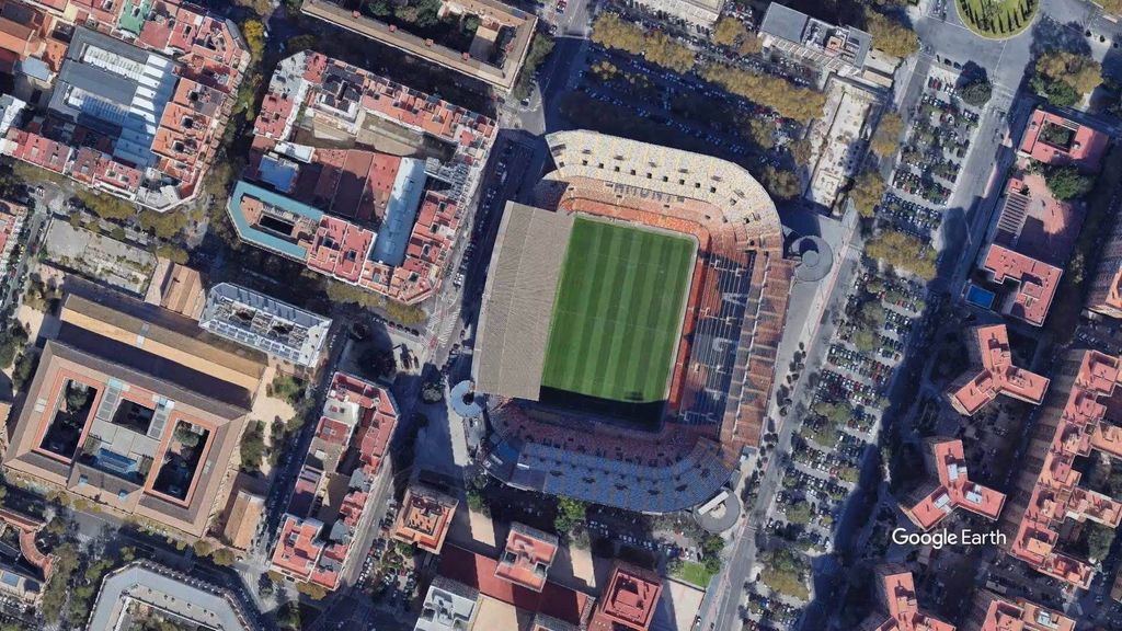 El cambio de Mestalla al Nou Mestalla como nunca lo habías visto