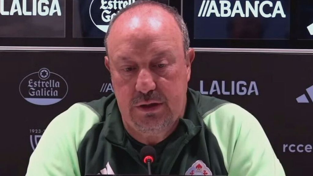 El Celta de Benítez, en descenso: "No me obsesiono, estaría todo el día en casa deprimido"