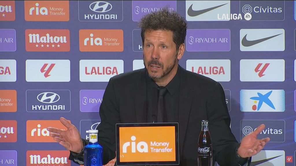 El Cholo Simeone estalla por la ventaja del Athletic Club en las semifinales de Copa