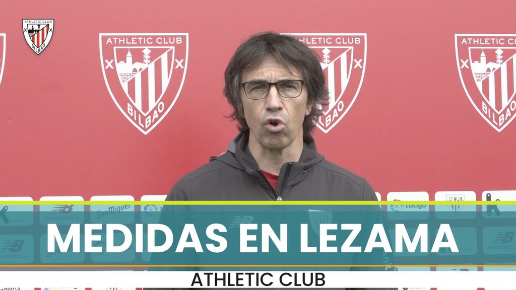 El doctor Lekue explica las medidas adoptadas en Lezama