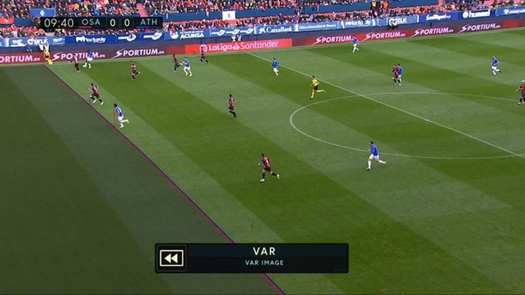 Osasuna - Athletic: Gol anulado a Raúl García (Jornada 14)
