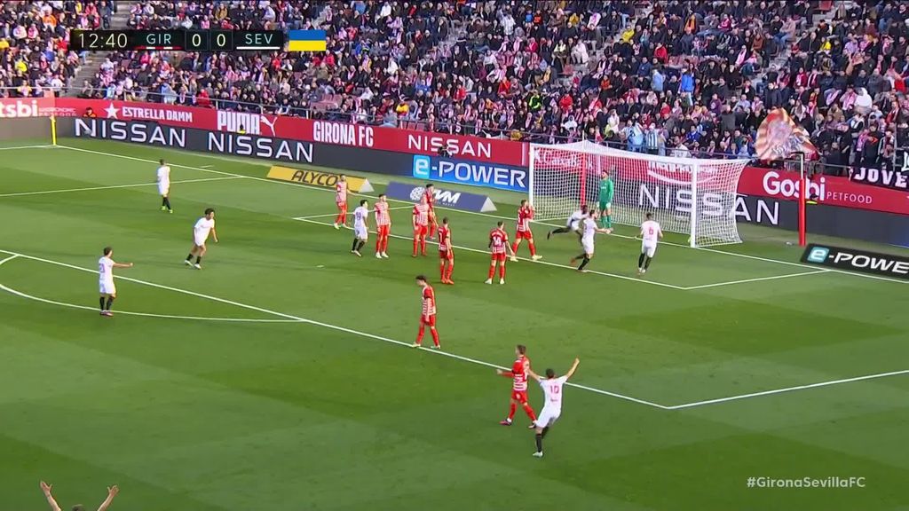 Girona 0-1 Sevilla: Gol de Nianzou