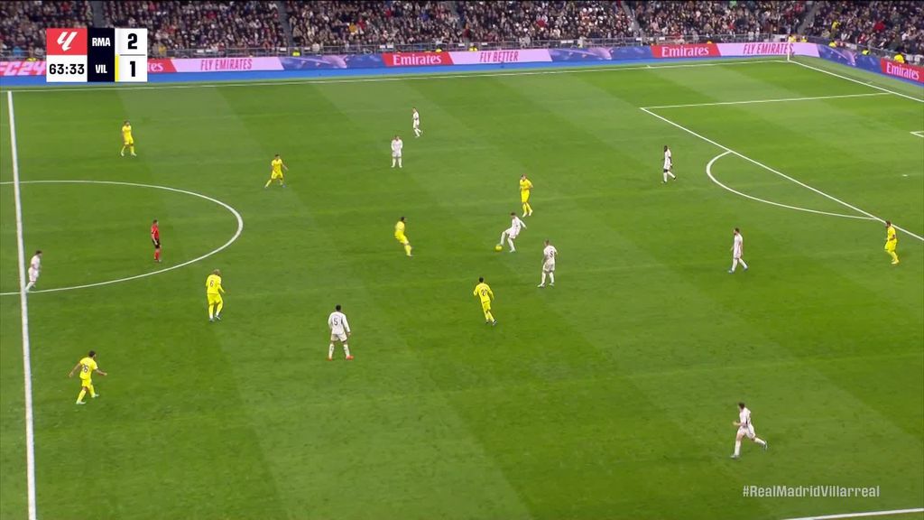 El gol del Brahim ante el Villarreal