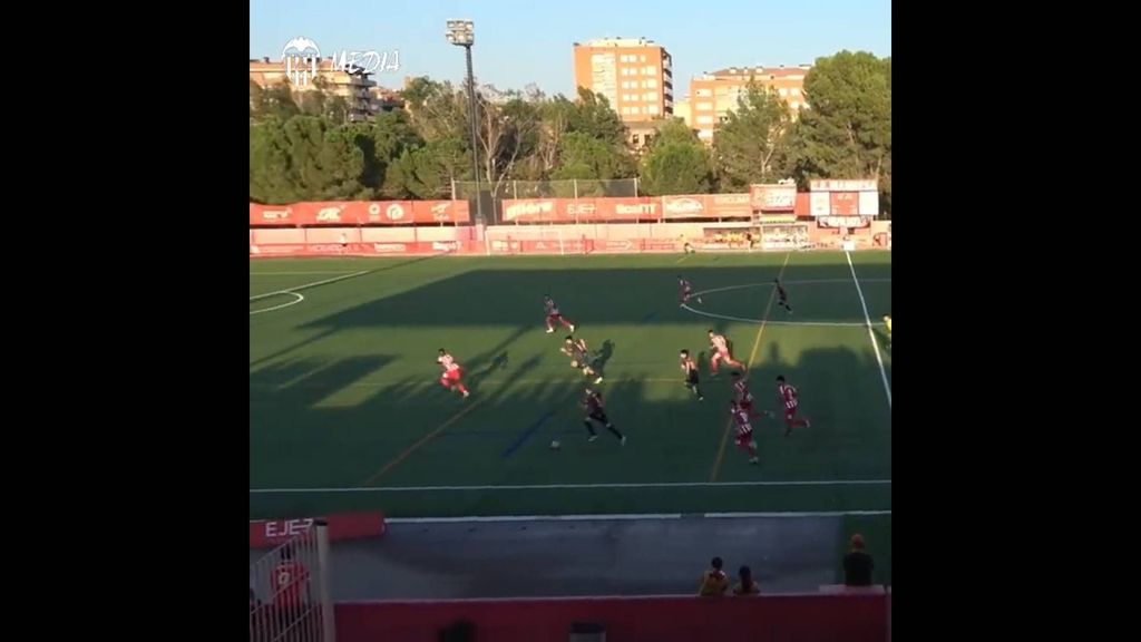 El golazo de Pablo Gozálbez que le dio el triunfo al VCF Mestalla