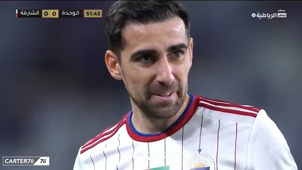 El golazo de Paco Alcácer para darle a su equipo la Copa de Emiratos Árabes Unidos