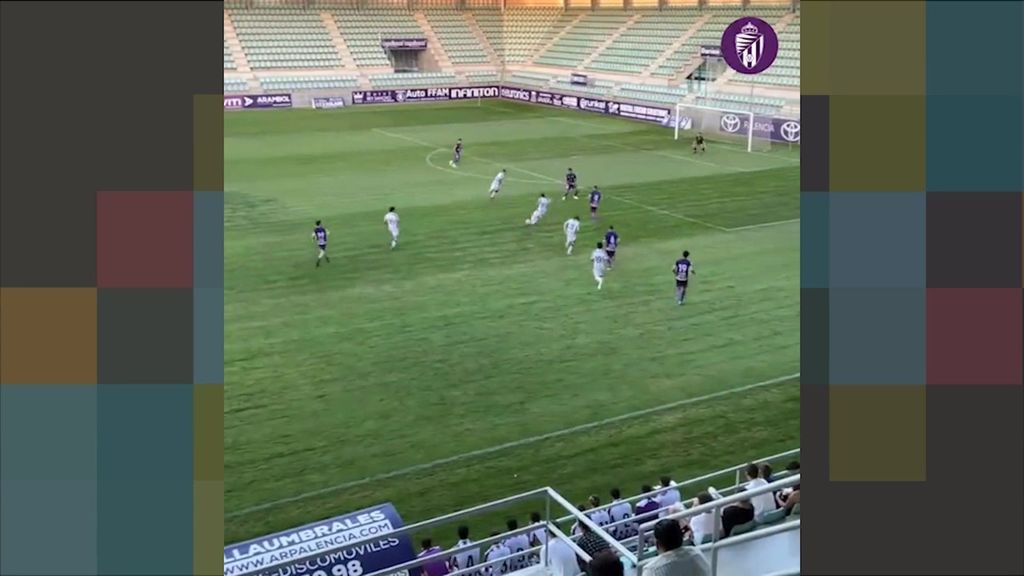 El golazo del hijo de Víctor Fernández con el Real Valladolid Promesas