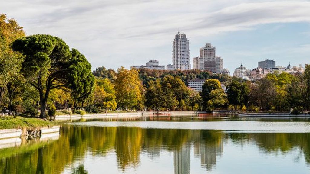 El lago de la Casa de Campo