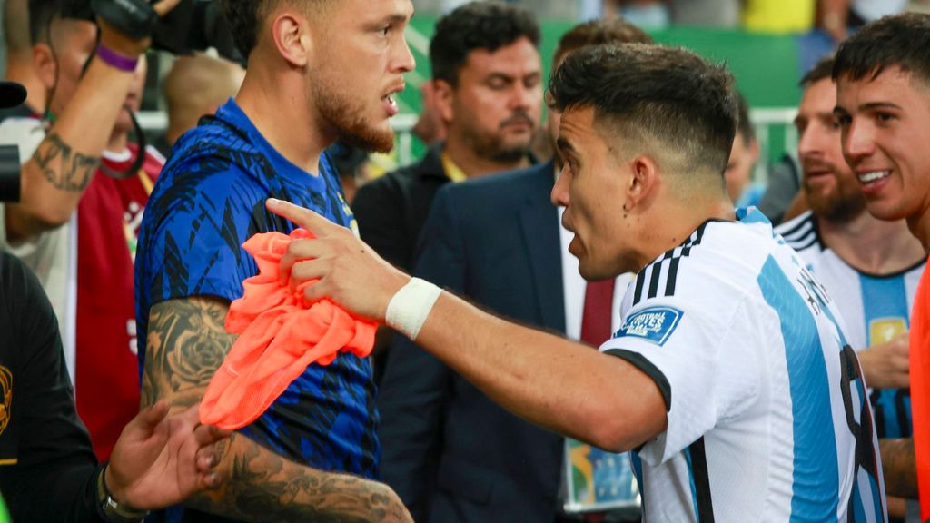 El miedo de los jugadores argentinos en las cargas policiales