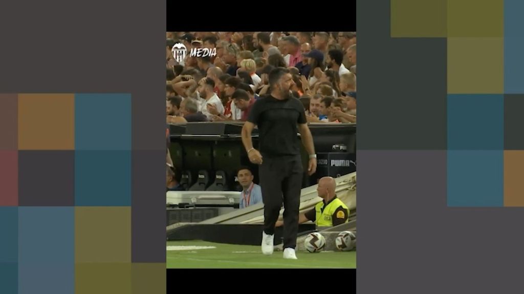 El primer día de Gattuso en Mestalla: conexión inmediata