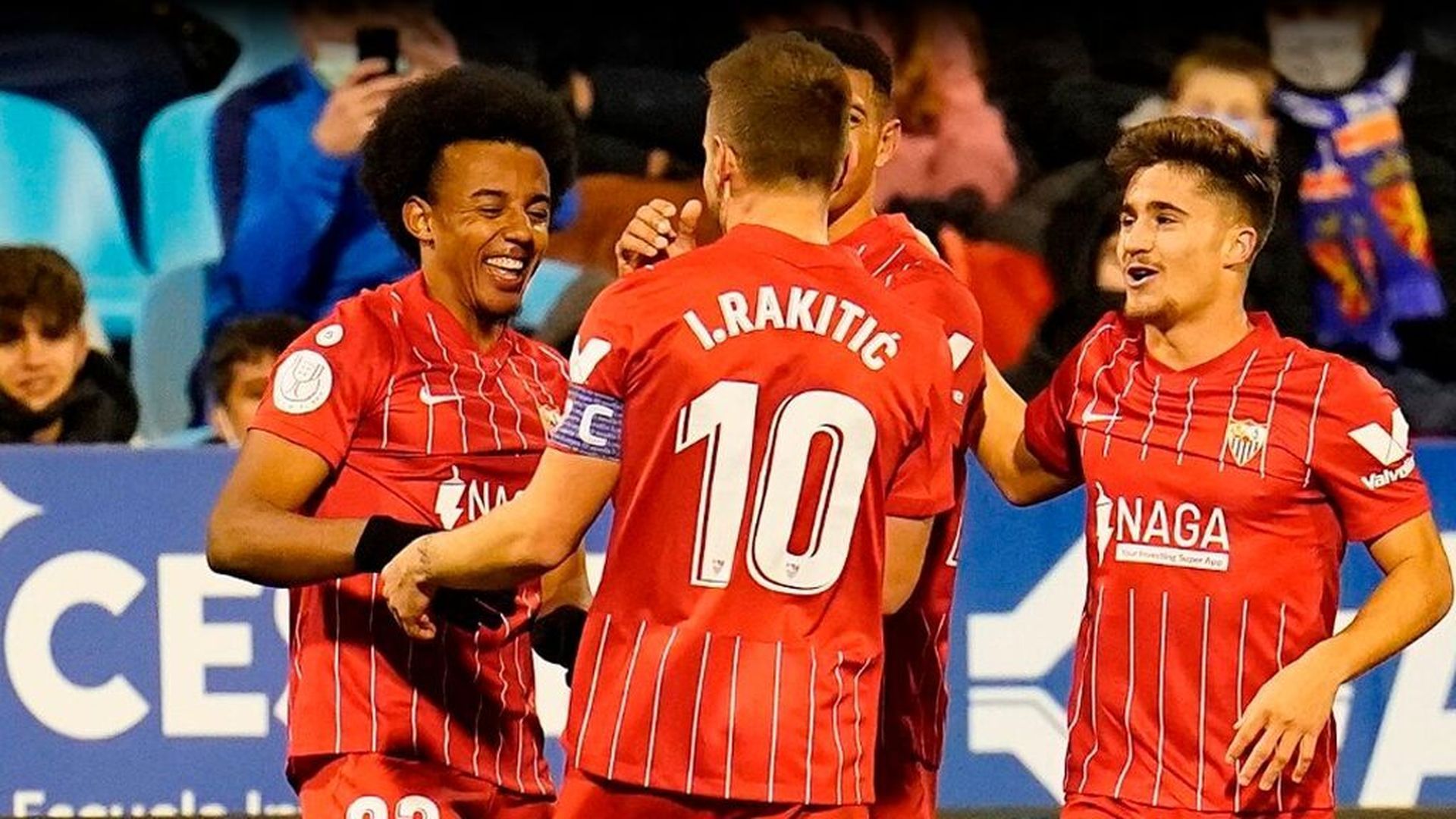 El Sevilla demuestra efectividad ante el Zaragoza (0-2) y se planta en los octavos de la Copa del Rey