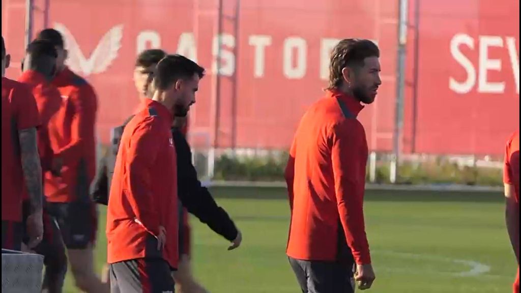 El Sevilla vuelve al trabajo tras el empate ante Osasuna
