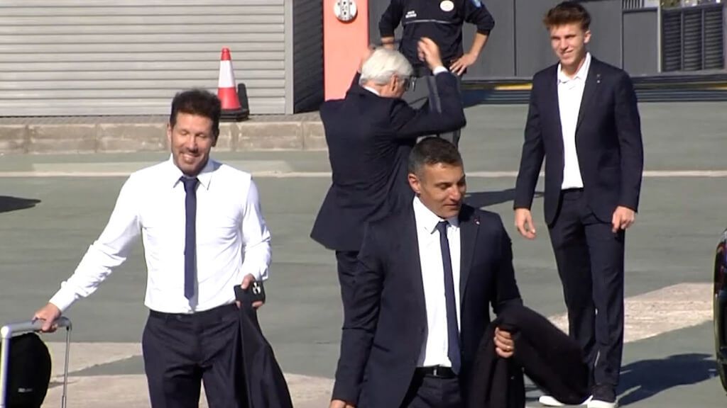 El 'tierra trágame' de Pablo Barrios delante de Simeone