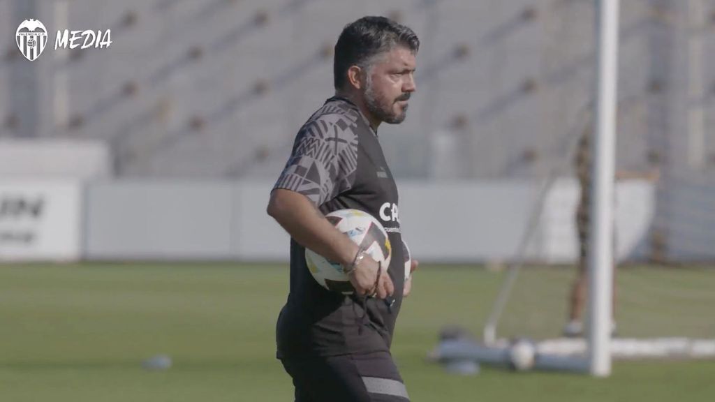 El toque mágico de Gattuso en un entrenamiento