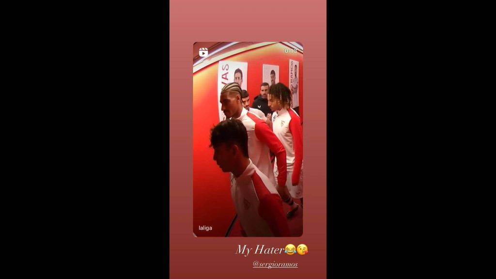 El vacile de Sergio ramos a Sow