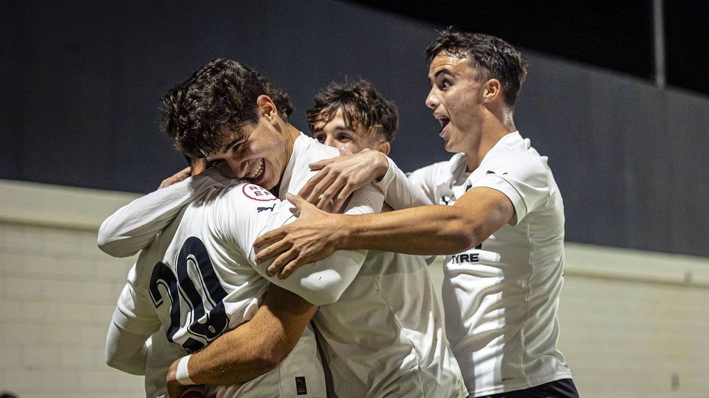 Los golazos del juvenil del Valencia para pasar a octavos de final