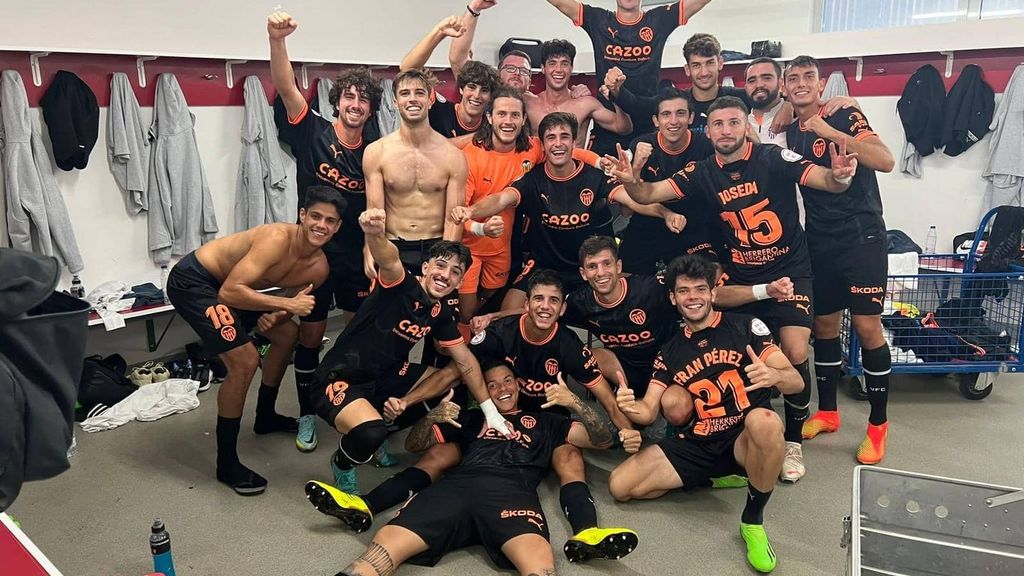 El golazo de Hugo González que le dio la victoria al VCF Mestalla