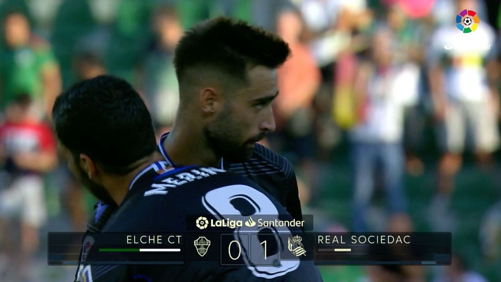 Elche 0-1 Real Sociedad: Resumen del partido