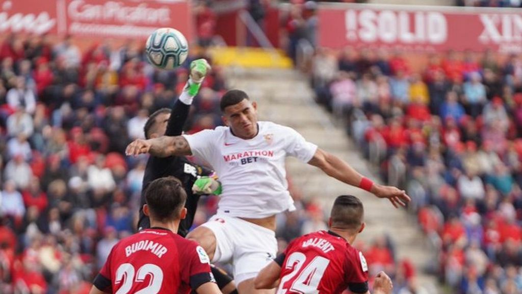 Mallorca 0-1 Sevilla: Gol de Diego Carlos