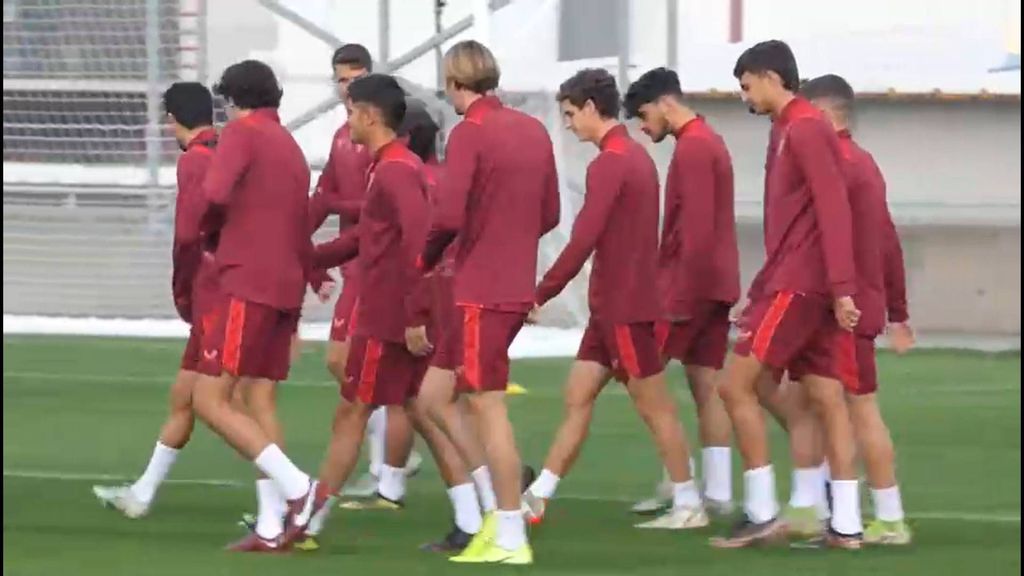 Entrenamiento del Sevilla