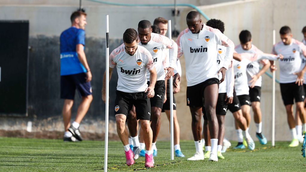 Entrenamiento del Valencia
